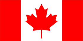 カナダの国旗イラスト