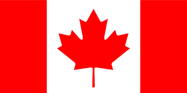 カナダの国旗イラスト