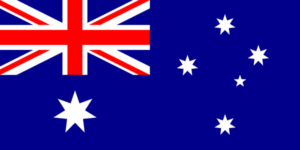 オーストラリアの国旗イラスト
